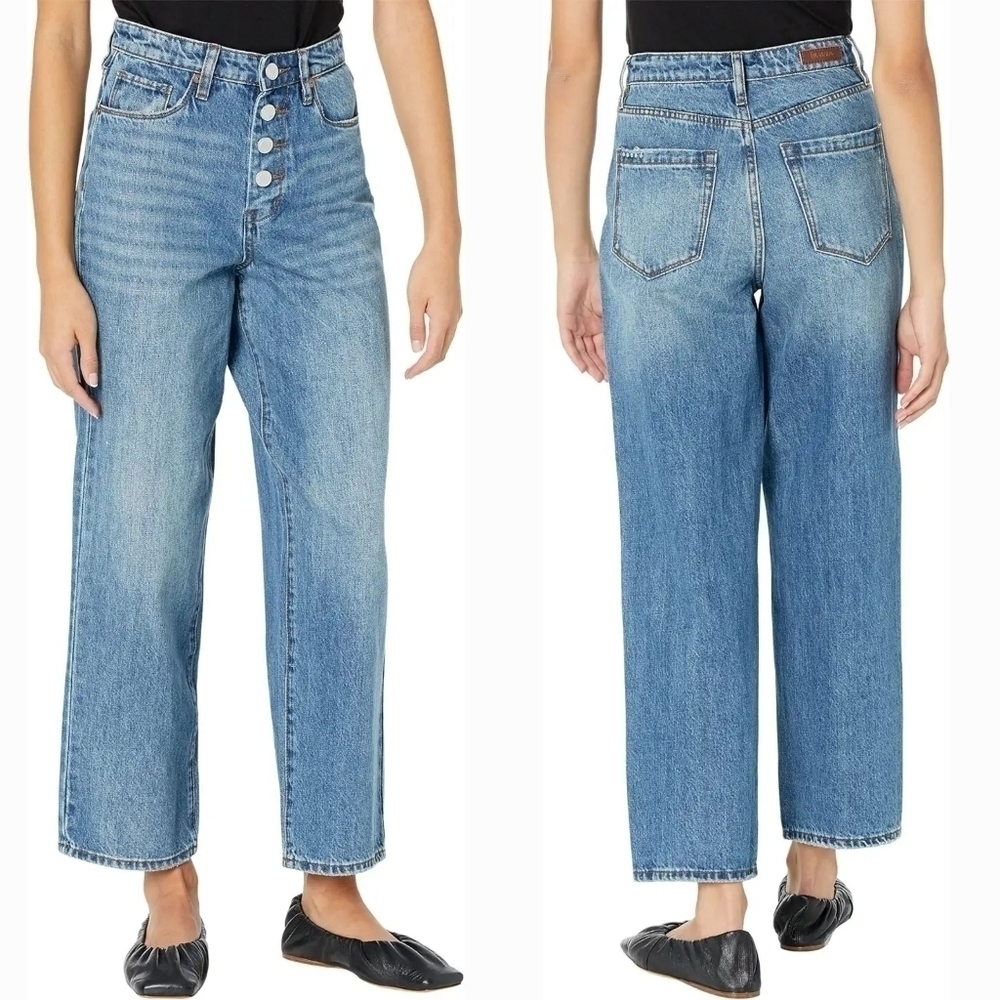 Blank NYC Jeans Womens 26 The Baxter Ribcage Straight Leg Denim